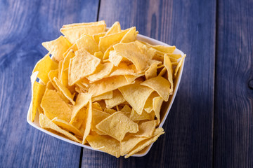 Tortilla chips and dip