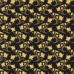 Seamless floral pattern.