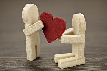 Männchen schenkt sein Herz einem anderen Männchen