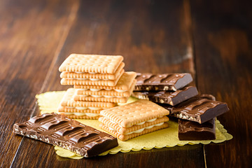 cookies and chocolate