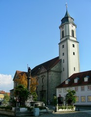 Stiftskirche in Lindau , Bodensee