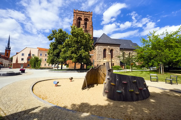 Stadtpfarrkirche St. Katharinen, Schwedt/Oder, Brandenburg, Deutschland