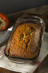 Homemade Sweet Persimmon and Nut Bread
