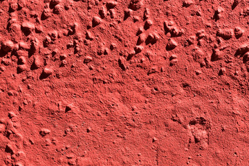 Grunge red painted wall