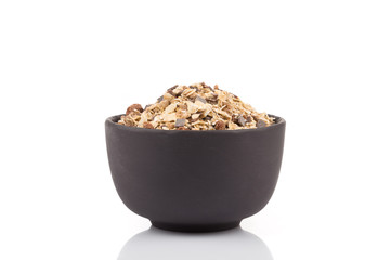 Healthy oat granola muesli cereals
