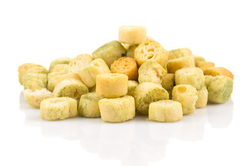 Garlic bread with herbs