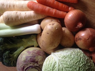 Selection of vegetables