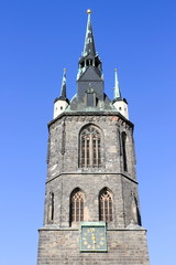 Fototapeta na wymiar Halle, Roter Turm