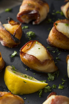 Homemade Bacon Wrapped Scallops