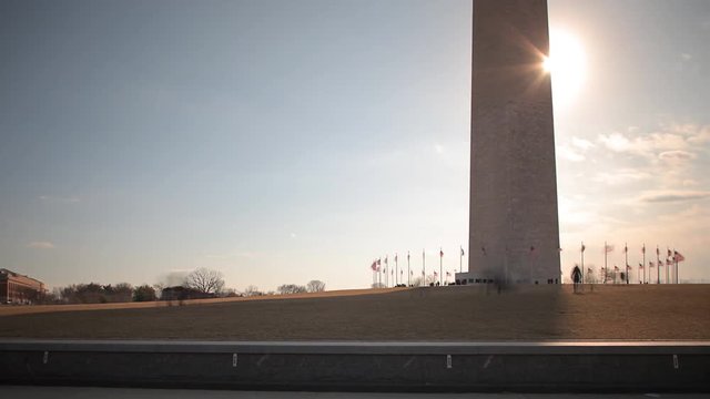 Wahington DC, Washington Monument Time Lapse