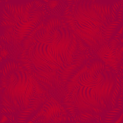 Happy valentines day and weeding design elements. Red Background With Ornaments, Hearts. Doodles curls.