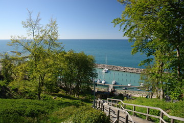 Yachthafen Lohme auf der Insel Rügen