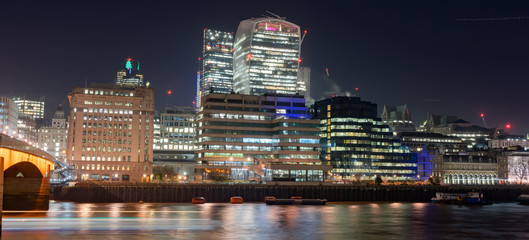 Fototapeta na wymiar City of London skyline