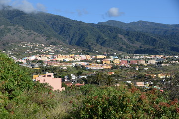 Fototapeta na wymiar Brena Baja, La Palma