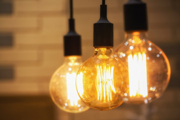 Vintage style light bulbs