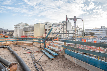 Naklejka premium Großbaustelle