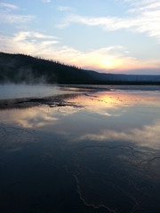 Sunset at Yellowstone I