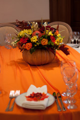 autumn wedding decor 