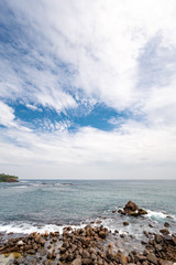 Beautiful landscape tropical beach.