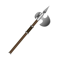 Isolated medieval weapon