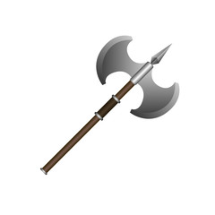 Isolated medieval weapon