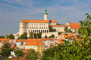 Mikulov castle, Southern Moravia, Czech Republic