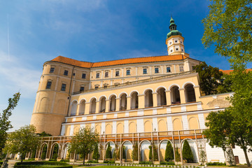 Fototapeta premium Mikulov castle, Southern Moravia, Czech Republic