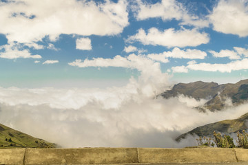 Fototapeta premium Andes Range Mountains Latacunga Ecuador
