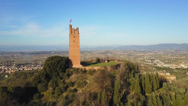 This video is about Rocca di Federico II aerial