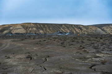 Mud Volcano at gobustan in Azerbaijan, Baku