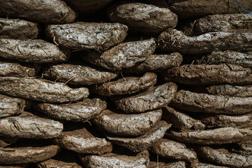 Ancient settlement in the mountains, Xinaliq, Khynalik