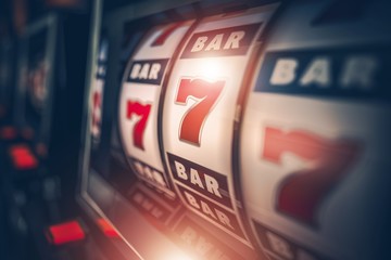 Casino Slot Games Playing - obrazy, fototapety, plakaty