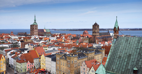Obraz premium Stralsund an der Ostsee