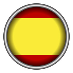Obraz premium Isolated Spanish flag8