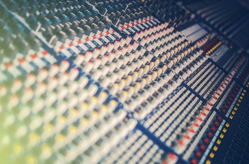 Fototapeta premium Professional mixing Console