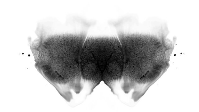 Ink Rorschach test