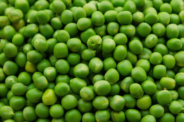 Fresh green pea