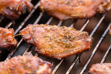 Grilled Chicken Wing