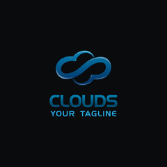 Obraz premium Cloud Logo Concept
