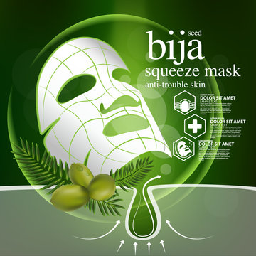 Bija Seed Nature Cosmetic Skin Care.