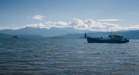 Okunevaya (perch) bay Chivyrkuy Gulf Baikal