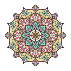 Mandala. Ethnic decorative element.
