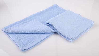towel or bath towel on a background.
