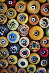 Skateboard wheels © Grace