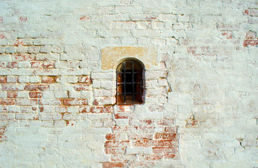 Fototapeta na wymiar Old brick wall.