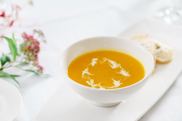 pumpkin cream soup