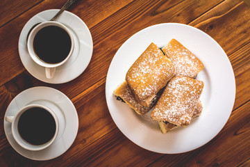 Baked sweet buns
