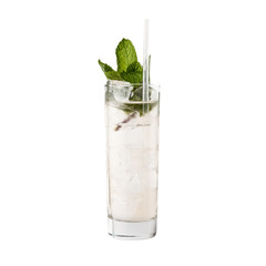 cocktail on the white background
