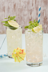 Lemonade glasses.