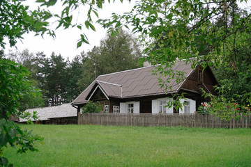 Obraz premium Lithuanian old building